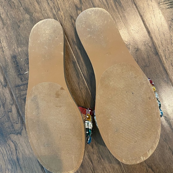 Steve Madden rhinestone slides - Picture 2 of 3